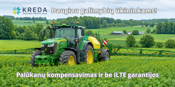 Žemės ūkio paskolų palūkanų kompensavimas